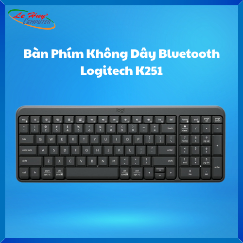 Bàn phím không dây Bluetooth Logitech K251