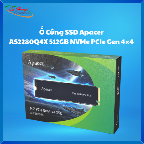 Ổ cứng SSD AS2280Q4X 512GB NVMe PCIe Gen 4×4
