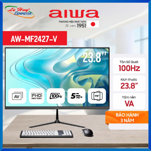 Màn Hình Máy Tính Aiwa AW-MF2427-V 24inch VA FullHD 100Hz
