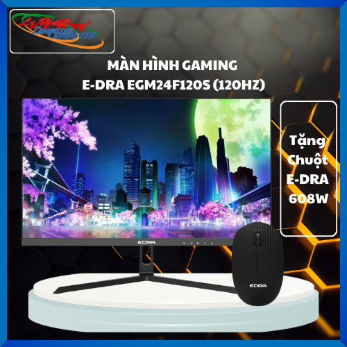 Màn Hình Máy Tính Gaming E-DRA EGM24F120S (IPS/ 120HZ/ FHD/ 1ms)