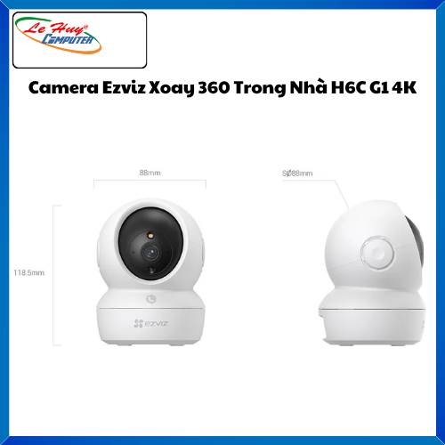 Camera IP 360 Độ 8MP EZVIZ H6C G1 4K (CS-H6c-R200-8H8WFL)