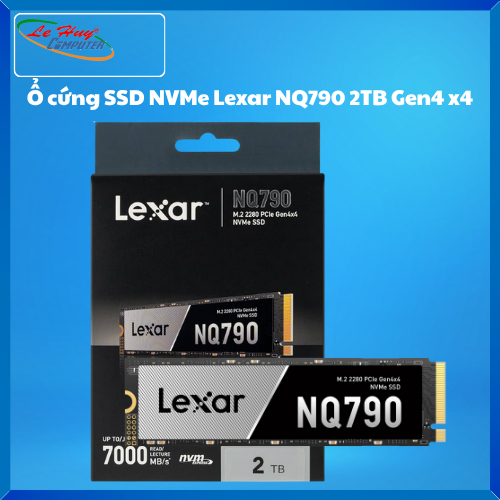 Ổ cứng SSD NVMe Lexar NQ790 2TB Gen4 x4 LNQ790X002T-RNNNG