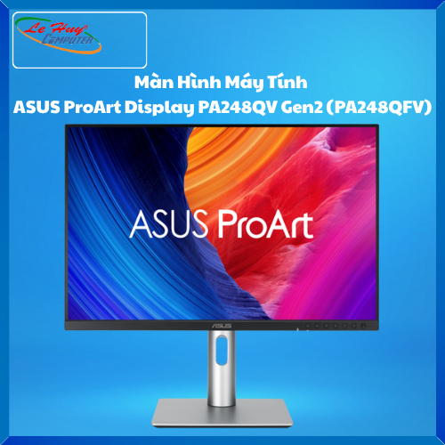 Màn Hình Máy Tính  ASUS ProArt Display PA248QV Gen2 (PA248QFV) (WLED/IPS, 24.1 Inch, 1920x1200, 5ms(GTG), 100Hz)