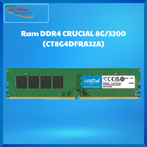 Ram Máy Tính CRUCIAL DDR4 8G/3200 (CT8G4DFRA32A)