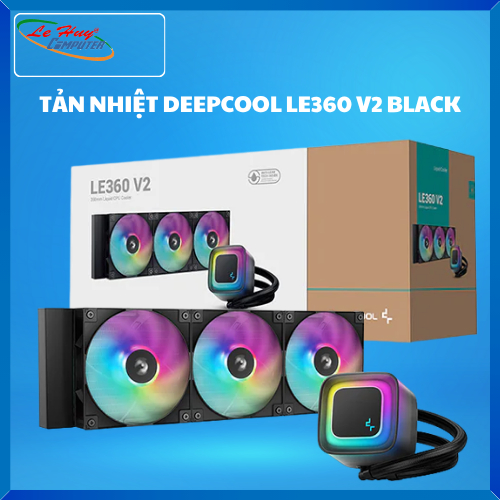 Tản Nhiệt Nước CPU DEEPCOOL LE360 V2 BLACK
