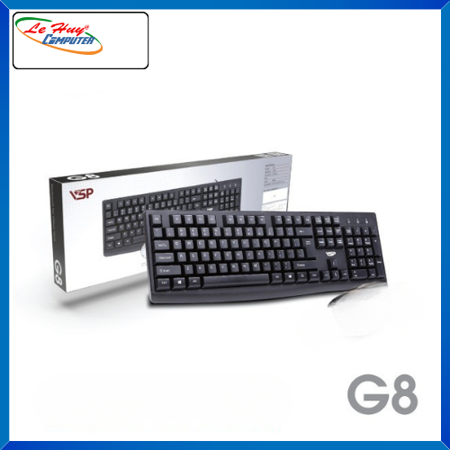 Bàn phím Vision G8 USB - GAME khắc Laser