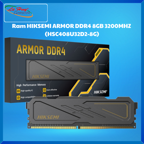 Ram Máy Tính HIKSEMI ARMOR DDR4 8GB 3200MHZ (HSC408U32D2-8G)