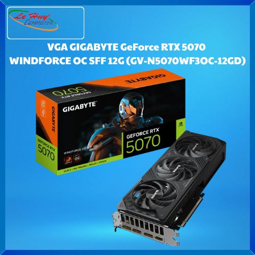 Card Màn Hình - VGA GIGABYTE GeForce RTX 5070 WINDFORCE OC SFF 12G (GV-N5070WF3OC-12GD)