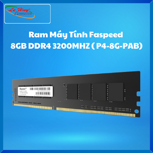 Ram Máy Tính Faspeed  8GB DDR4 3200MHZ (P4-8G-PAB)