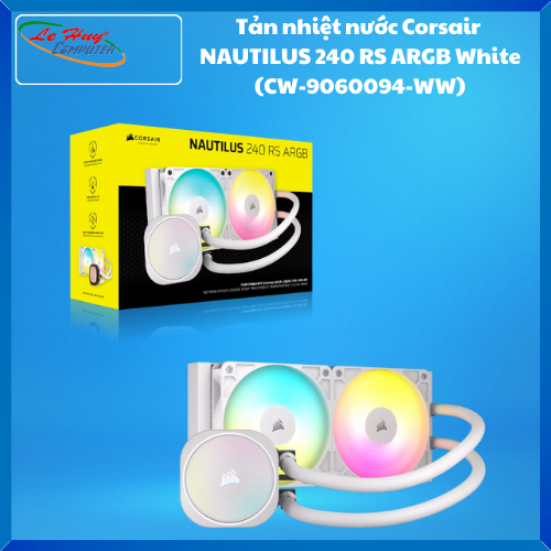 Tản Nhiệt Nước Corsair NAUTILUS 240 RS ARGB White (CW-9060094-WW)