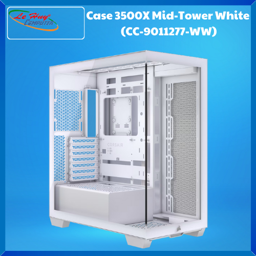 Vỏ máy tính 3500X Mid-Tower White (CC-9011277-WW)