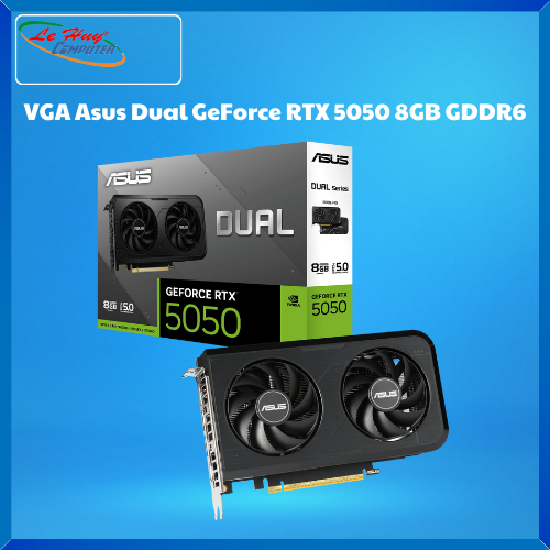 Card màn hình - VGA Asus Dual GeForce RTX 5050 8GB GDDR6