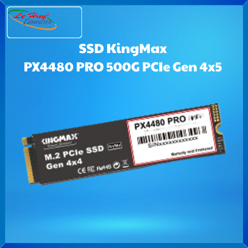 Ổ Cứng SSD KingMax PX4480 PRO 500G PCIe Gen 4x5
