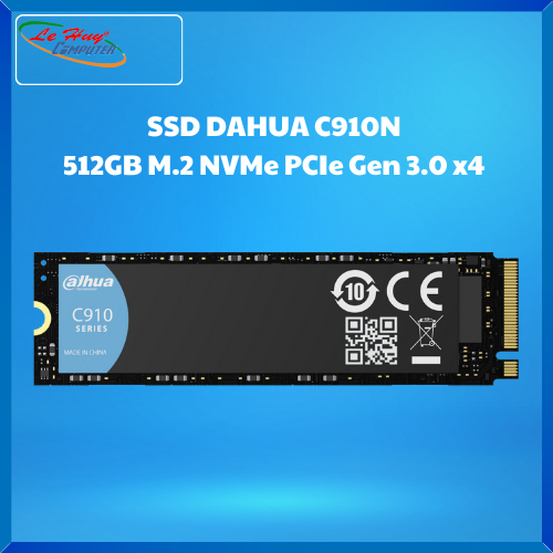Ổ cứng SSD Dahua C910N 512GB M.2 NVMe PCIe Gen 3.0 x4