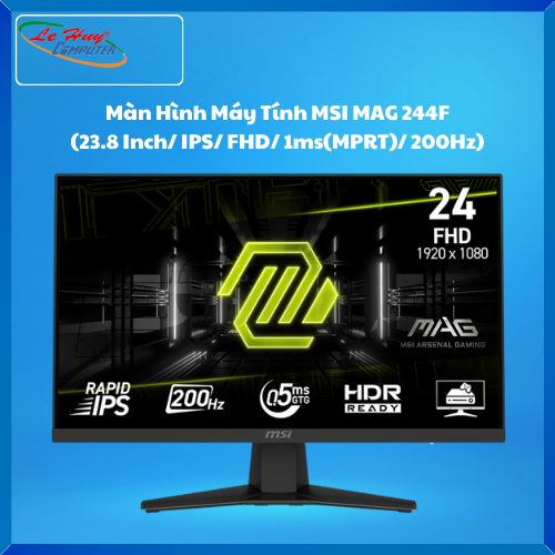 Màn Hình Máy Tính MSI MAG 244F (23.8 Inch/ IPS/ FHD/ 1ms(MPRT)/ 200Hz)