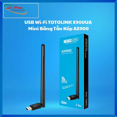 USB Wi-Fi TOTOLINK X900UA Mini Băng Tần Kép AX900