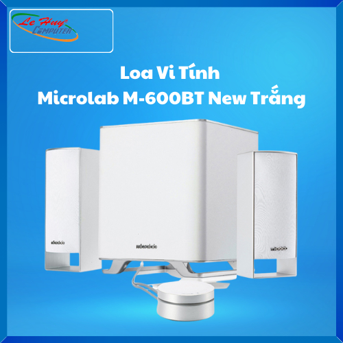 Loa vi tính Microlab M-600BT New Trắng