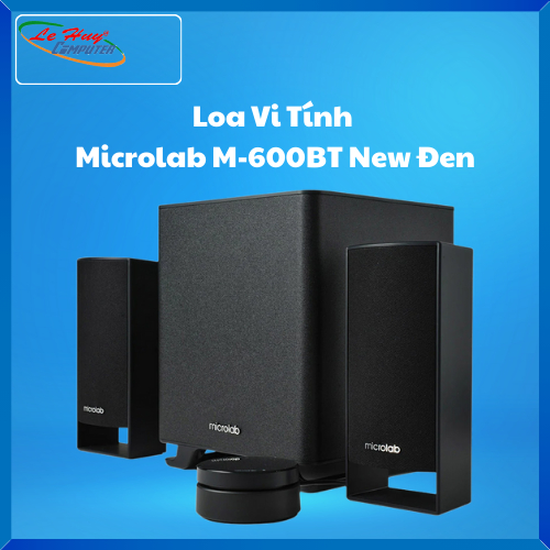 Loa vi tính Microlab M-600BT New Đen