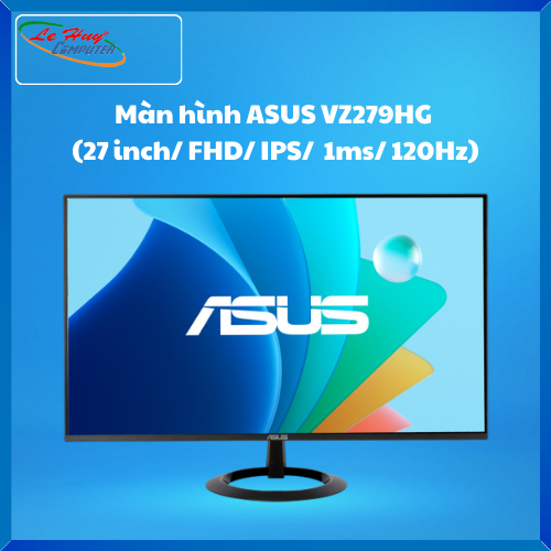 Màn Hình Máy TínhASUS VZ279HG (27 inch/ FHD/ IPS/  1ms/ 120Hz)