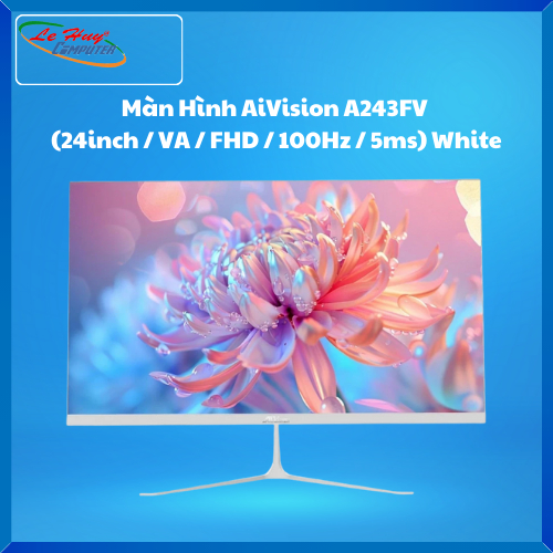 Màn Hình Máy Tính VSP AiVision A243FV (24inch / VA / FHD / 100Hz / 5ms) White