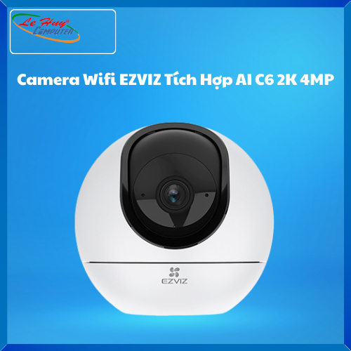 Camera Wifi EZVIZ Tích Hợp AI C6 2K 4MP (CS-C6-A0-8C4WF(4mm))