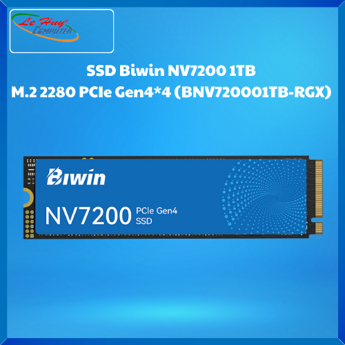 Ổ Cứng Máy Tính - SSD Biwin NV7200 1TB  M.2 2280 PCIe Gen4*4 (BNV720001TB-RGX)