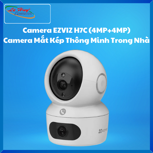 Camera Wifi EZVIZ H7C (4MP+4MP) Camera Mắt Kép Thông Minh Trong Nhà (CS-H7c-R100-8G44WF)