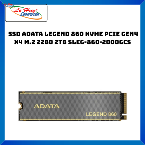 Ổ cứng gắn trong/ SSD ADATA LEGEND 860 NVMe PCIe Gen4 x4 M.2 2280 2TB (SLEG-860-2000GCS)