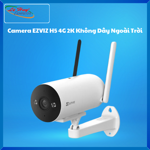 Camera EZVIZ H5 4G 2K Không Dây Ngoài Trời (CS-H5-R201-1H3KFL4GA(4mm))