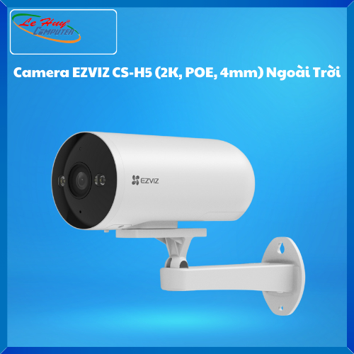Camera EZVIZ CS-H5 (2K, POE, 4mm) Ngoài Trời (CS-H5-R201-1H3EKFL(4mm))