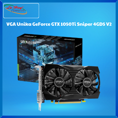 Card Màn Hình - VGA Unika GeForce GTX 1050Ti Sniper 4GD5 V2