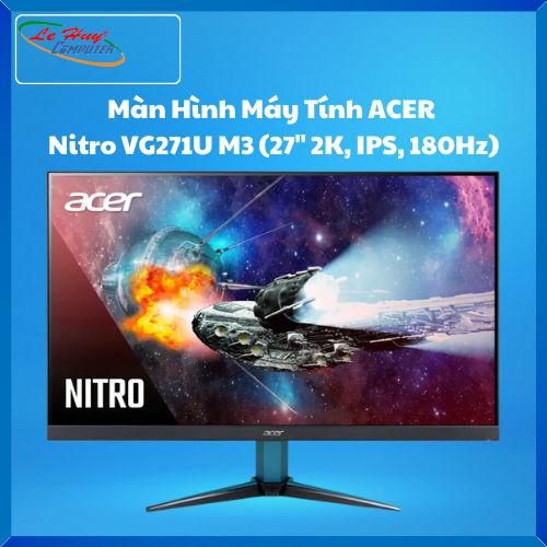 Màn Hình Máy Tính ACER Nitro VG271U M3 (27Inch, 2K, IPS, 180Hz)