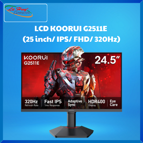 Màn Hình Máy Tính - LCD KOORUI G2511E (25 inch/ IPS/ FHD/ 320Hz)