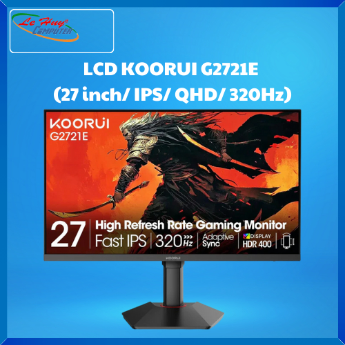 Màn Hình Máy Tính - LCD KOORUI G2721E (27 inch/ IPS/ QHD/ 320Hz)