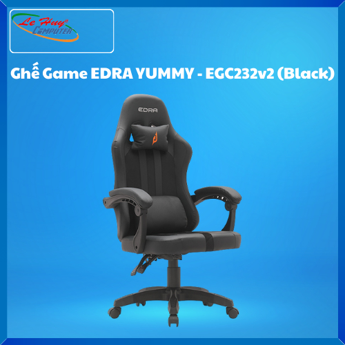 Ghế Gaming EDRA YUMMY - EGC232v2 (Black)
