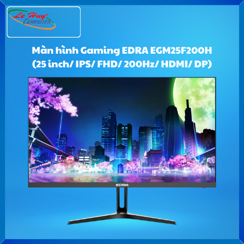 Màn hình Gaming EDRA EGM25F200H (25 inch/ IPS/ FHD/ 200Hz/ HDMI/ DP)