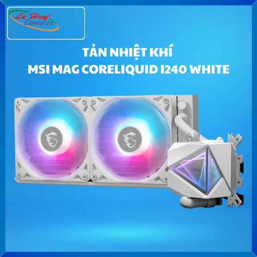 Tản nhiệt khí MSI MAG CORELIQUID I240 WHITE