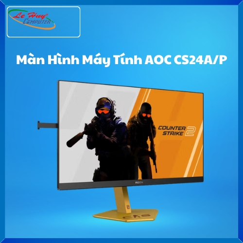 Màn Hình Máy Tính AOC CS24A/P (FHD,TN, 610Hz,2H1DP,HDR400,Light FX, CS mode, HAS , Light project)