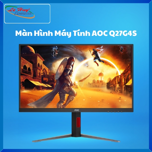 Màn Hình Máy Tính AOC Q27G4S (27 inch - 2K - Fast IPS - 300Hz - 0.3ms)