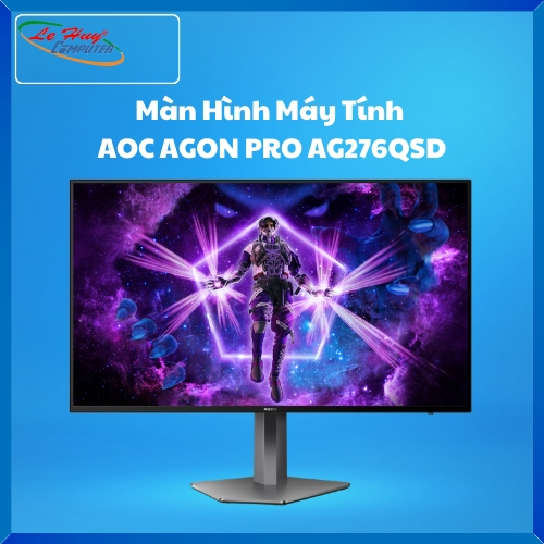 Màn Hình Máy Tính  AOC AGON PRO AG276QSD (27Inch QHD, OLED,360Hz,0.03msGtG,2H(2.1)1DP, HDR TB400, 5Wx2,Light FX,HAS)