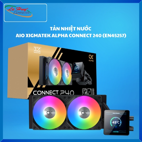 TẢN NHIỆT NƯỚC AIO XIGMATEK ALPHA CONNECT 240 (EN45257)