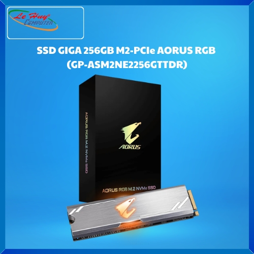 Ổ Cứng SSD GIGABYTE 256GB M2-PCIe AORUS RGB (GP-ASM2NE2256GTTDR)