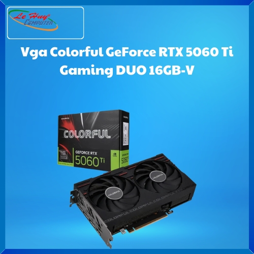 Vga Colorful GeForce RTX 5060 Ti Gaming DUO 16GB-V