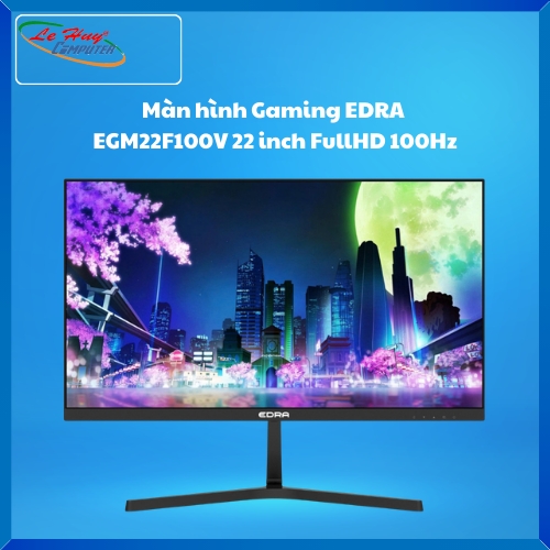 Màn hình Gaming EDRA EGM22F100V (22 inch/ FullHD/ 100Hz/ VA/ HDMI/ DP)