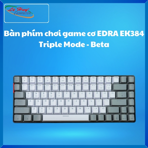 Bàn phím chơi game cơ EDRA EK384 Triple Mode - Beta