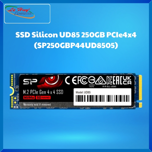 Ổ cứng SSD Silicon UD85 250GB PCIe4x4 (SP250GBP44UD8505)