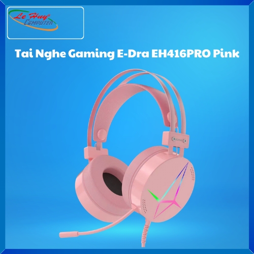 Tai Nghe Có Dây Gaming E-Dra EH416PRO Pink