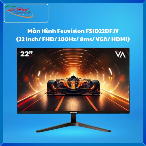 Màn Hình Máy Tính Feuvision FSID22DFJY (22 Inch/ FHD/ 100Hz/ 8ms/ VGA/ HDMI)