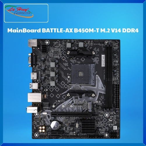 Bo Mạch Chủ - MainBoard COLORFUL BATTLE-AX B450M-T M.2 V14 DDR4