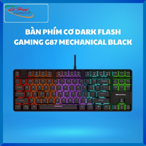 Bàn Phím Máy Tính Cơ Gaming Dark Flash G87 MECHANICAL Black